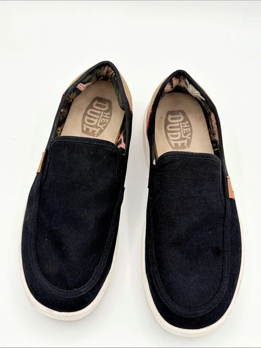 Slip-On Shoes Black & Brown US 8W